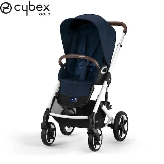 Poussette Talos S Lux   Silver/Ocean Blue        de               CYBEX