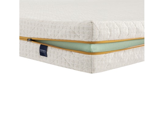 SOMEO - Protège matelas Housse naturelle de remplacement pour matelas aube 400 ecru...