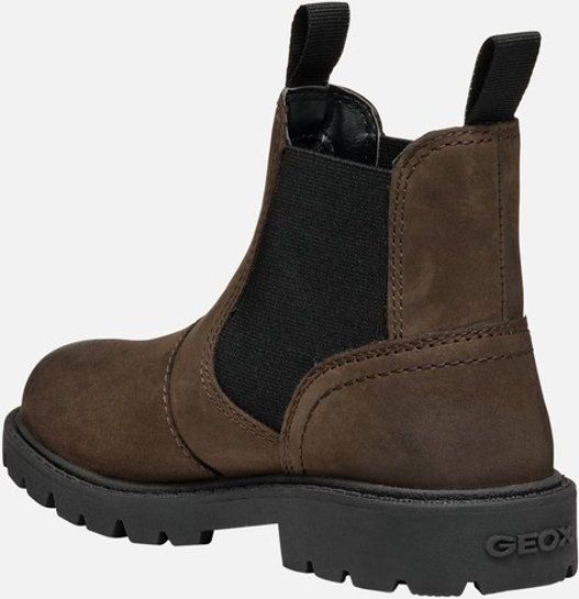 Geox - Chelsea Boots - Zwart - Leer