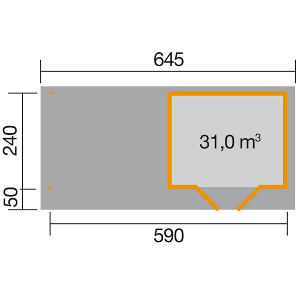 Weka Designhaus 126 B+ Gr. 1, ca.
