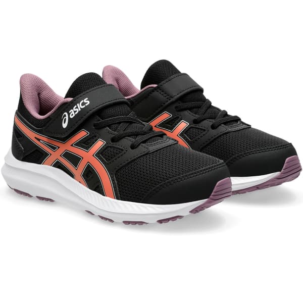 Chaussure running ASICS JOLT 4 PS BLACK/DESERT RED