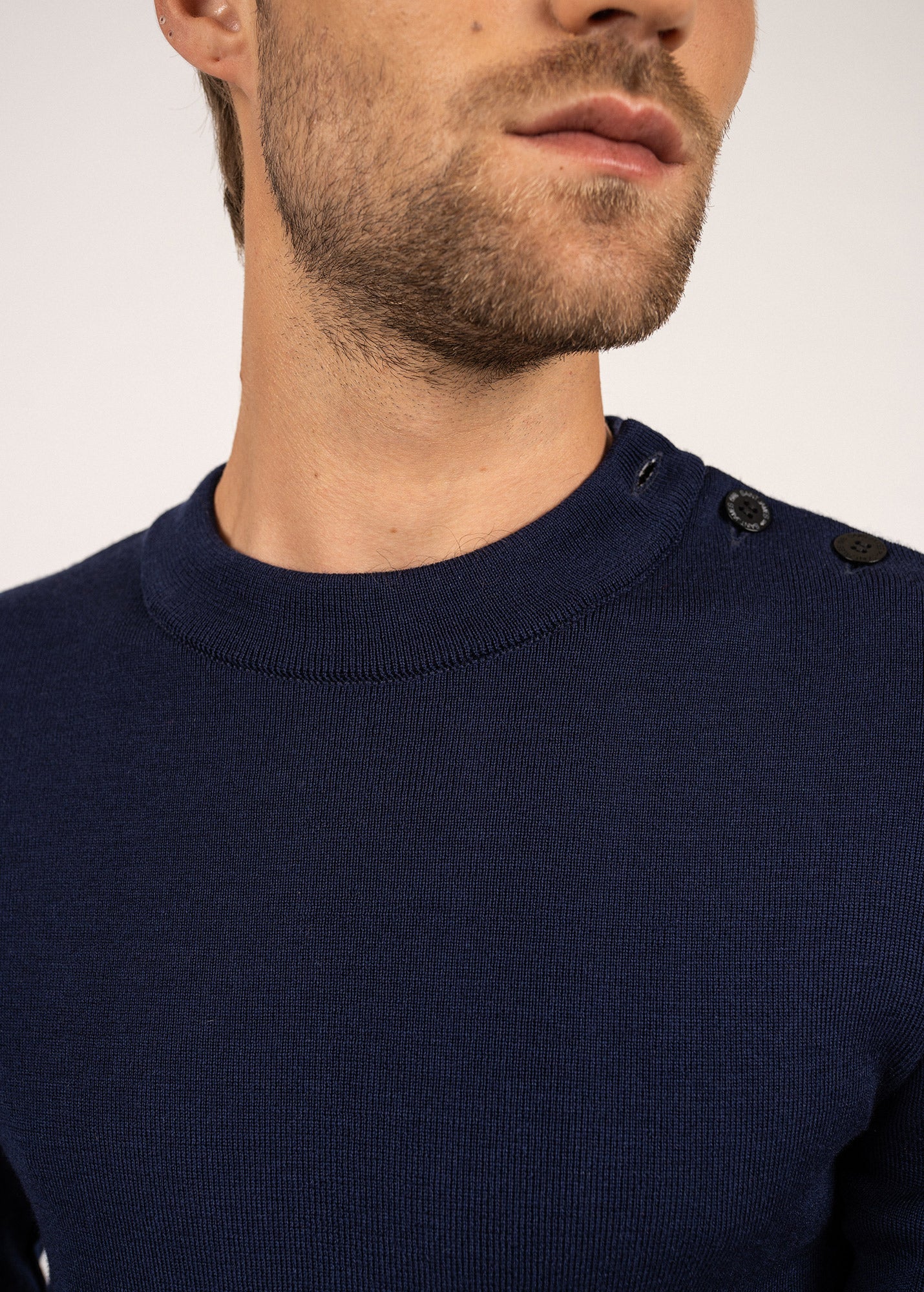 Pull marin en laine Estran