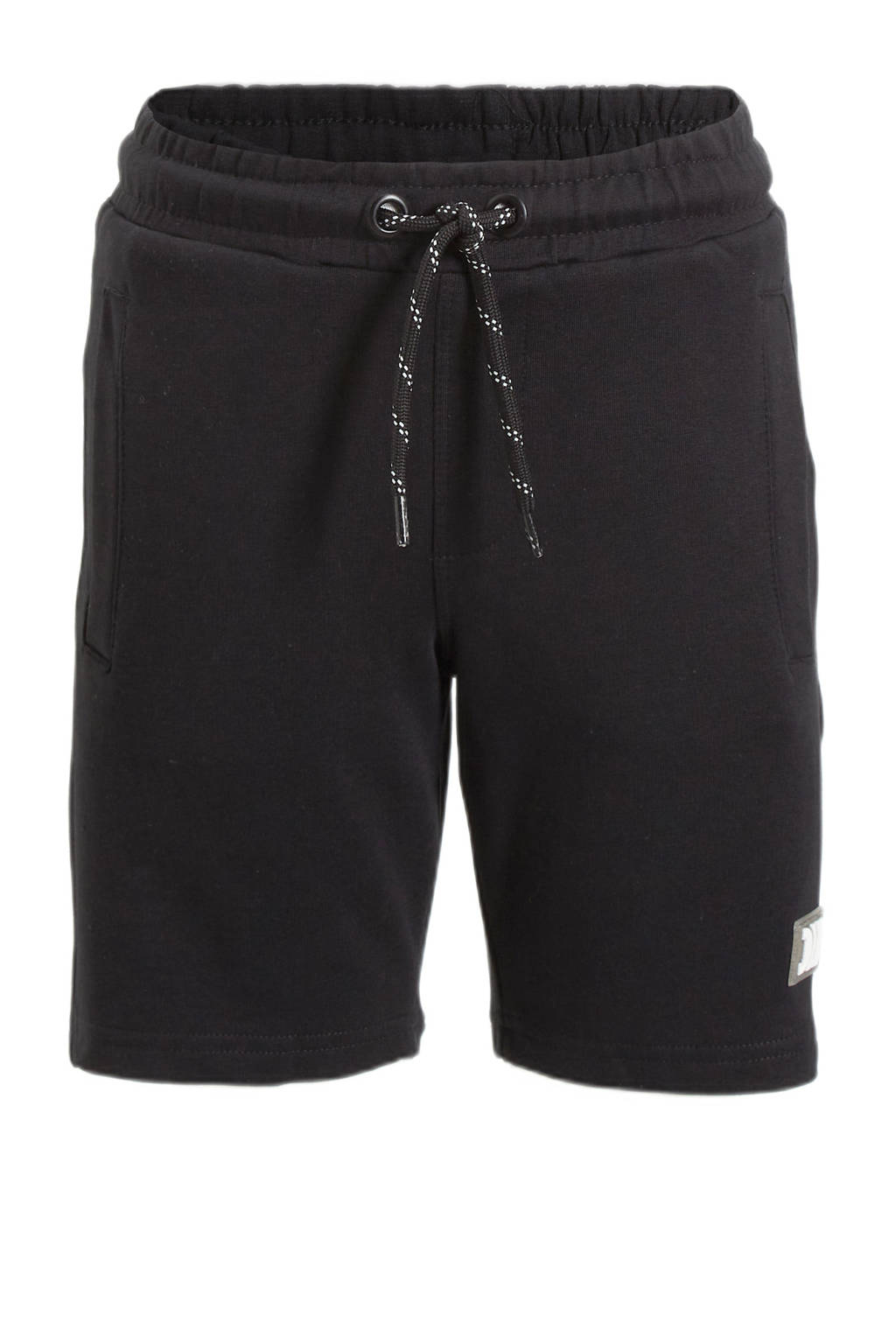 DJ Dutchjeans regular fit sweatshort Jogging shorts zwart