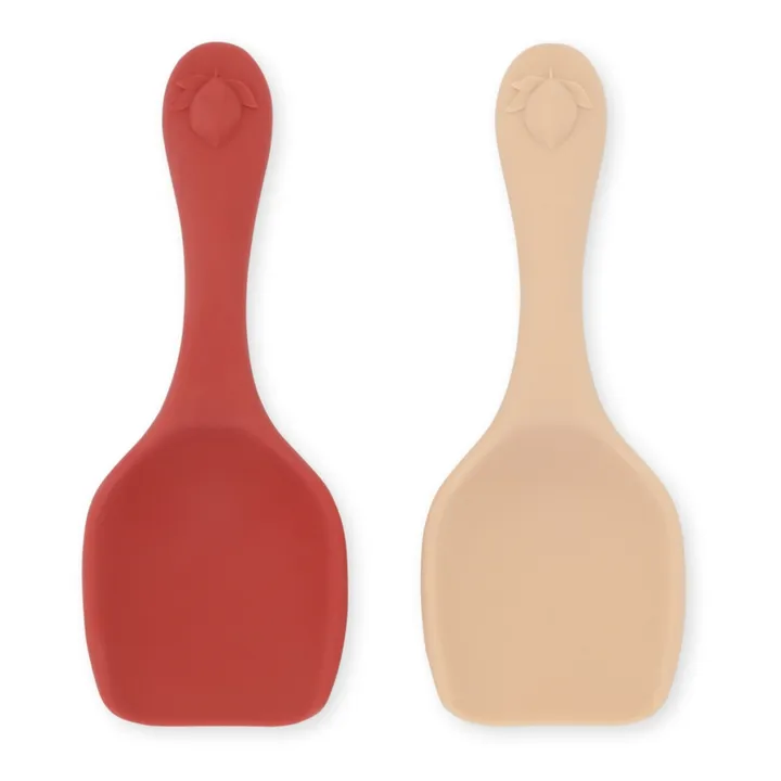 Konges Sløjd Pelles en silicone - Set de 2 | Rose