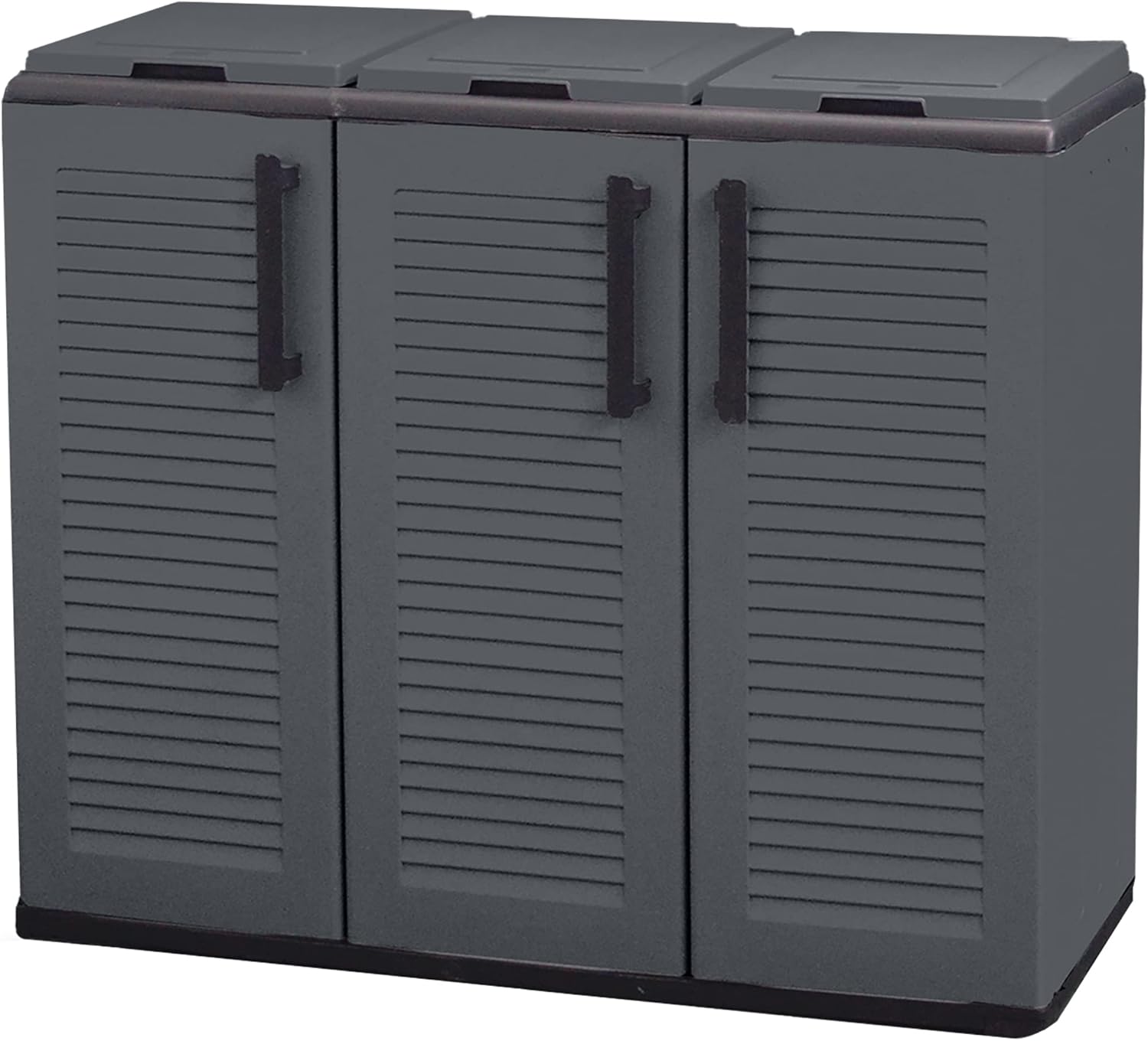 Artplast Easy Schrank mit mittlerer Höhe aus Polypropylen der Linie, praktisch für maximalen Raumnutzung, L 1020 x B 370 x H 840 mm