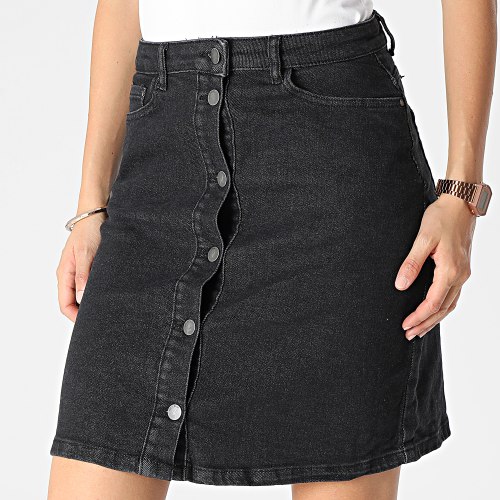 Jupe Jean Femme Tyson Noir