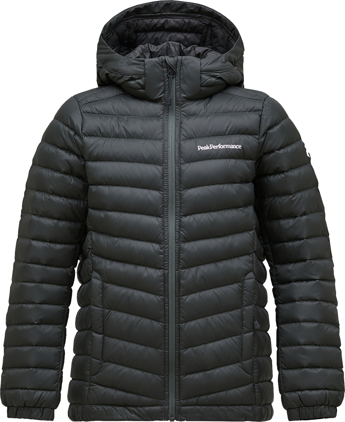 Frost Down Hood Jacket Junior Black