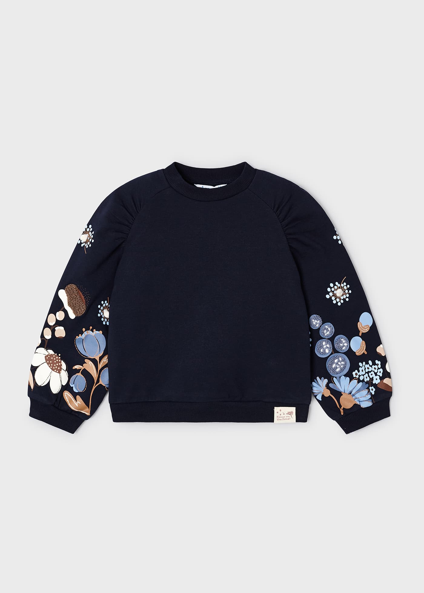 Moletom bordado Better Cotton para meninas