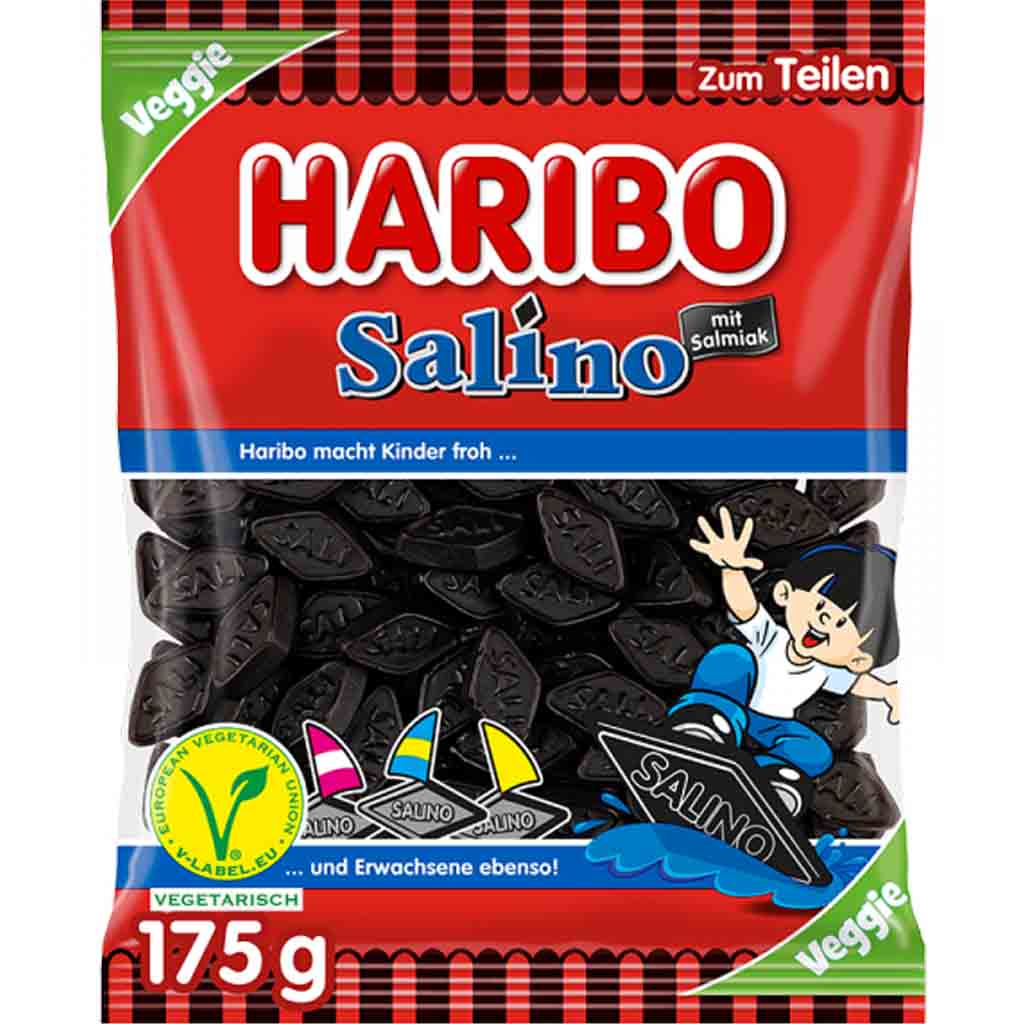 Haribo Salino Lakritz 175g MHD:30.8.25