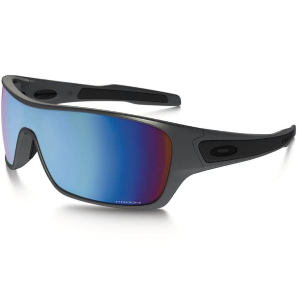 OAKLEY OAKLEY TURBINE ROTOR STEEL/PRIZM DP WATER POL 24 TURBINE ROTOR STEEL/PRIZM DP. WATER POLARIZED