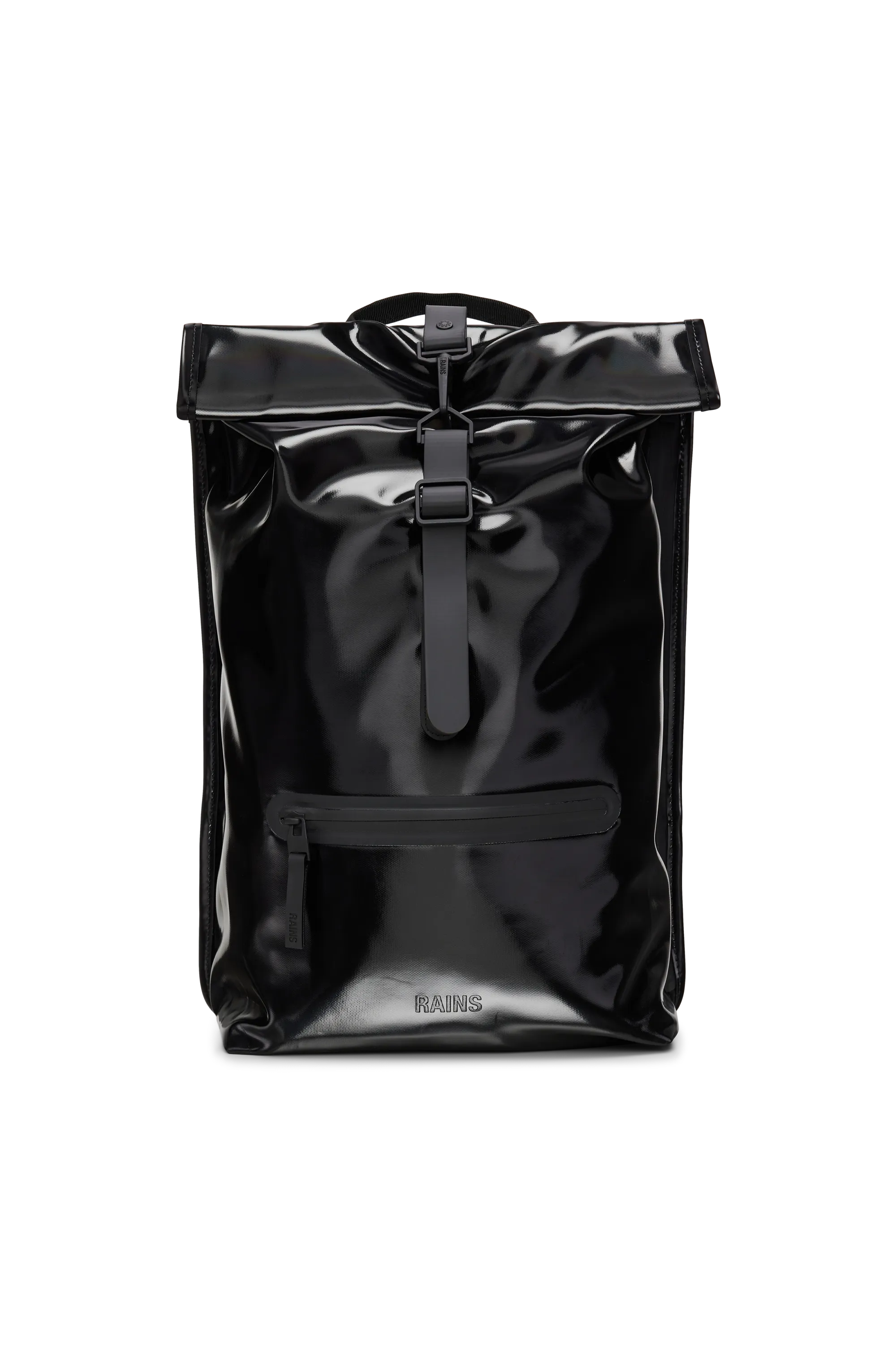 RAINS sac à dos Rolltop Rucksack W3 Noir