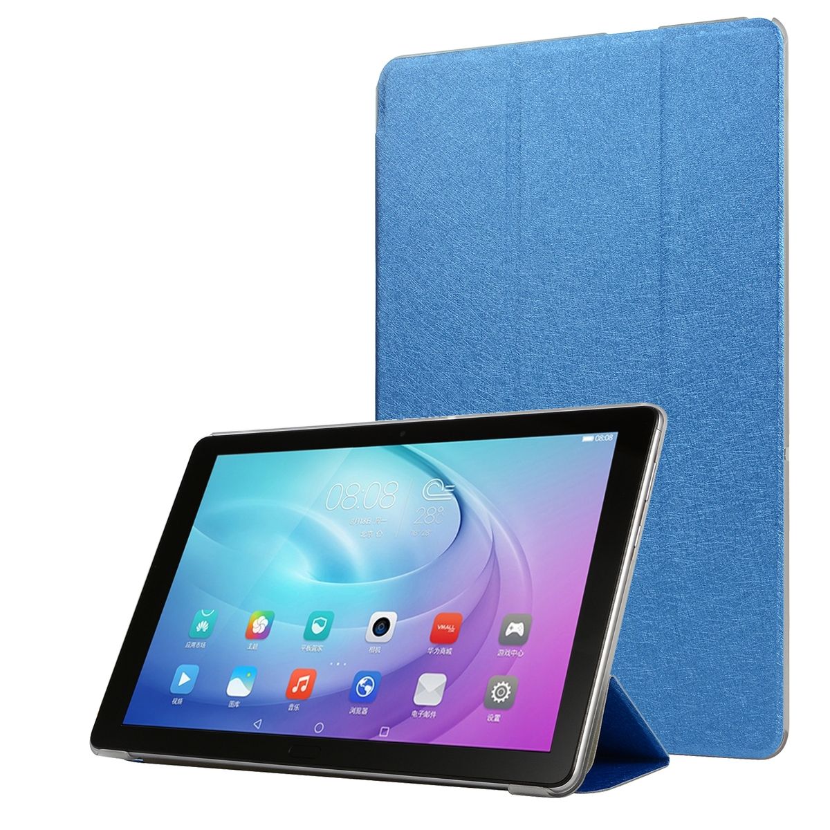 Schutz Tablet Hülle für Samsung Galaxy Tab A7 Case Cover Tasche Etuis Blau Neu