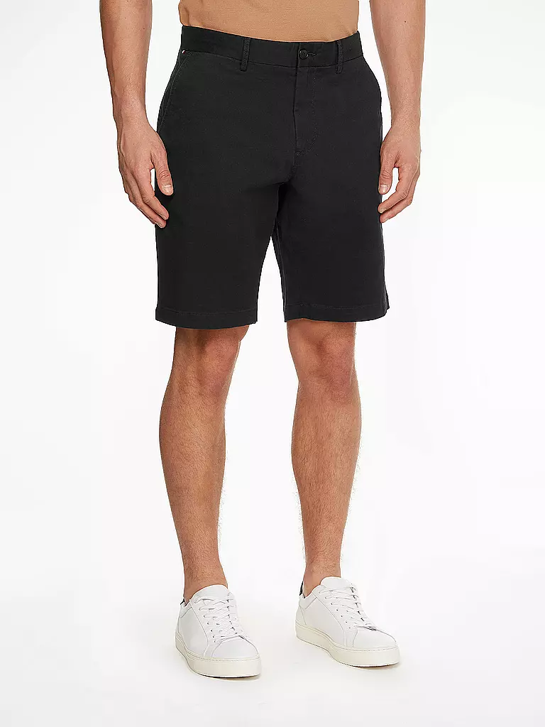 TOMMY HILFIGER Shorts Relaxed Tapered HARLEM 1985 schwarz