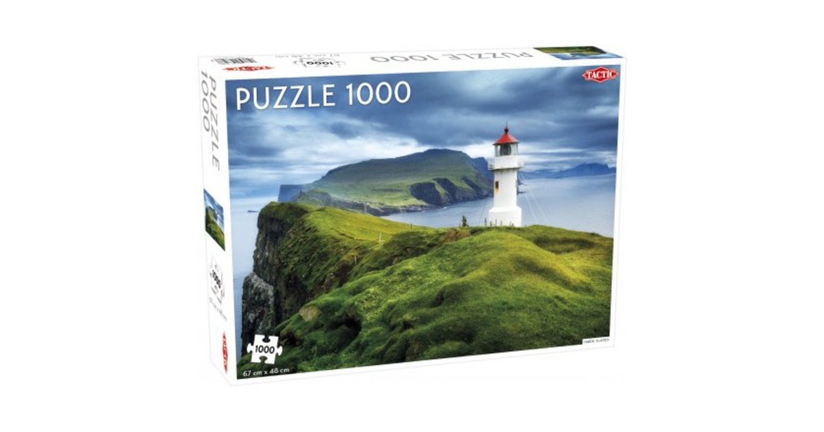 TacticPuzzel Landscape: Faroe Islands  (1000 stukjes)