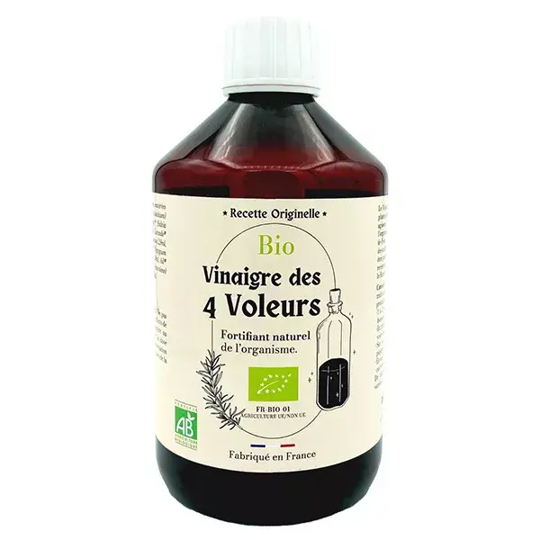 Vinagre Orgânico Quatro Ladrões Dr. Theiss 500ml