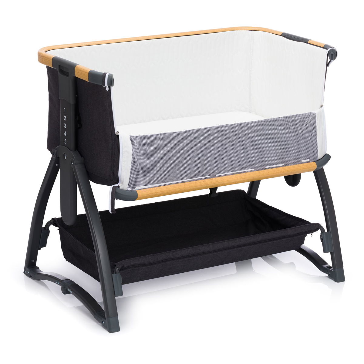 fillikidfillikid   Beistellbett Scandic grau melange