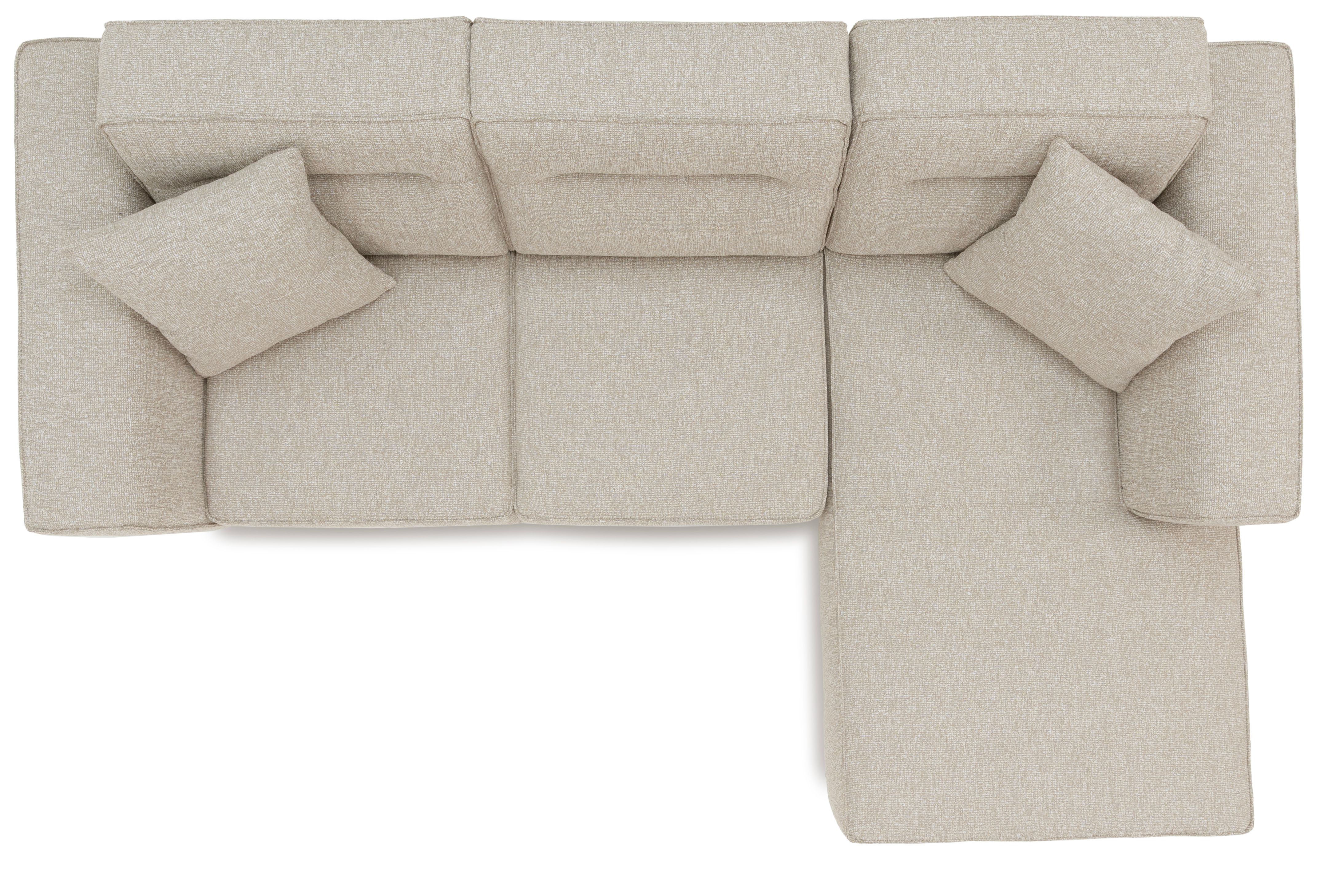 Loungebank Femke B240 x D162 x H83 cm