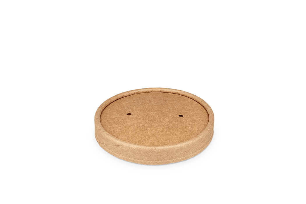 Deksel soepbeker 240-360ml Ø90mm kraft