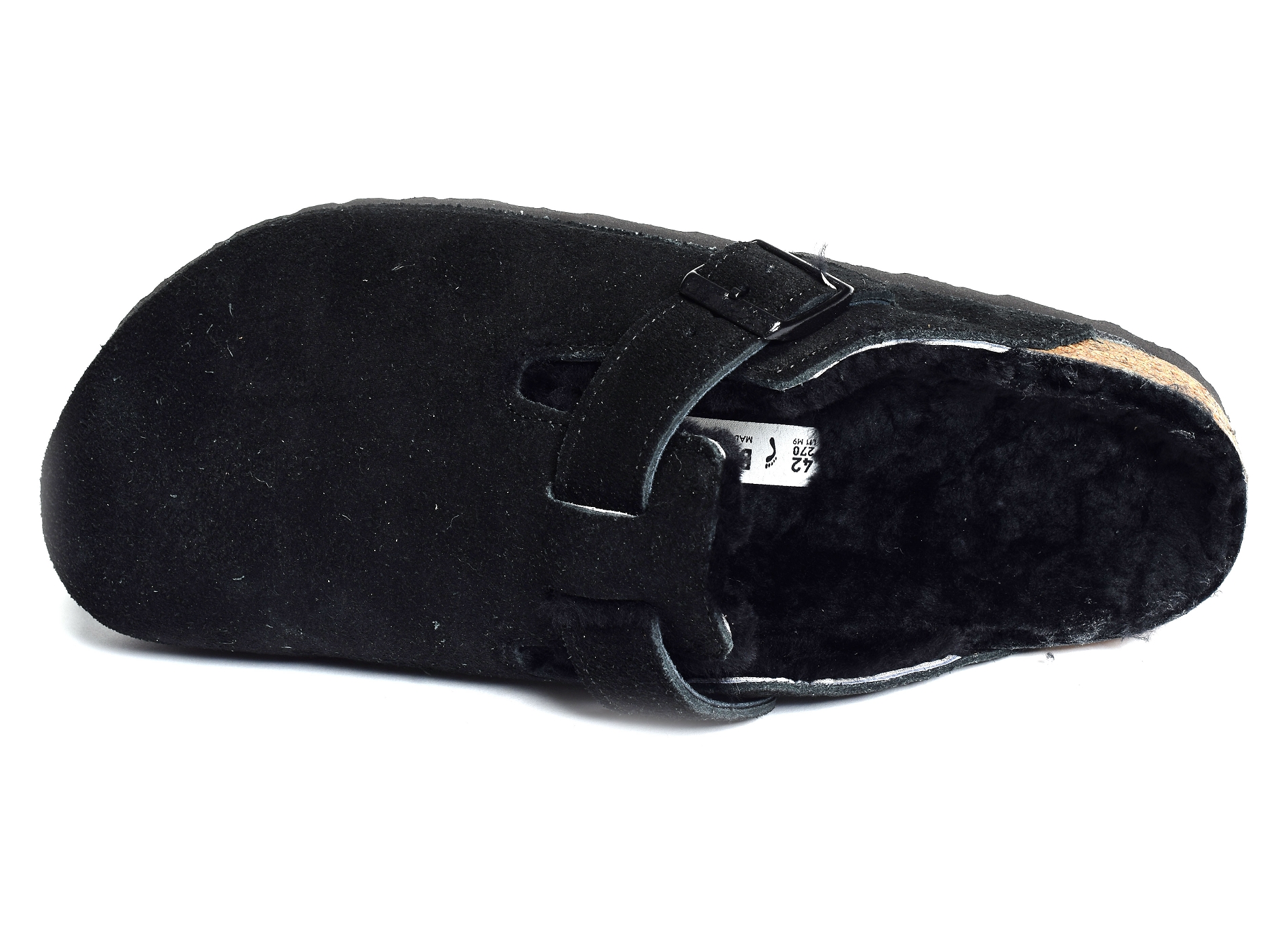Boston shearling noir
