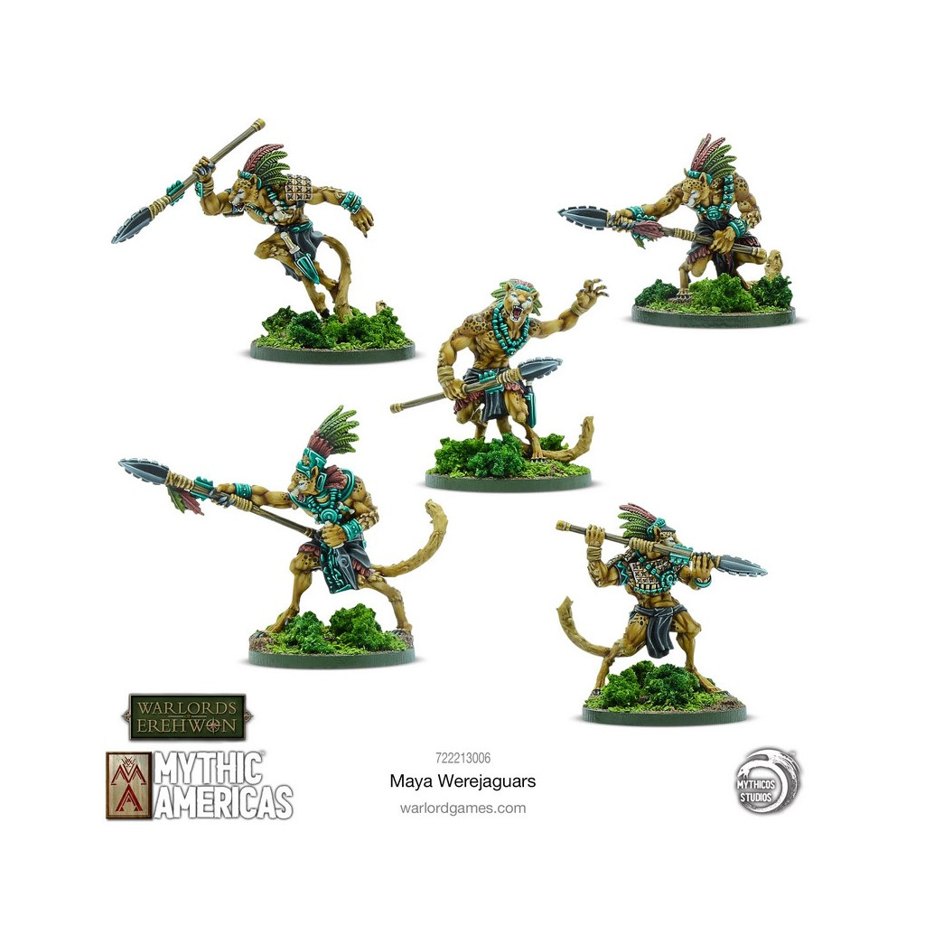 Mythic Americas - Maya Werejaguars