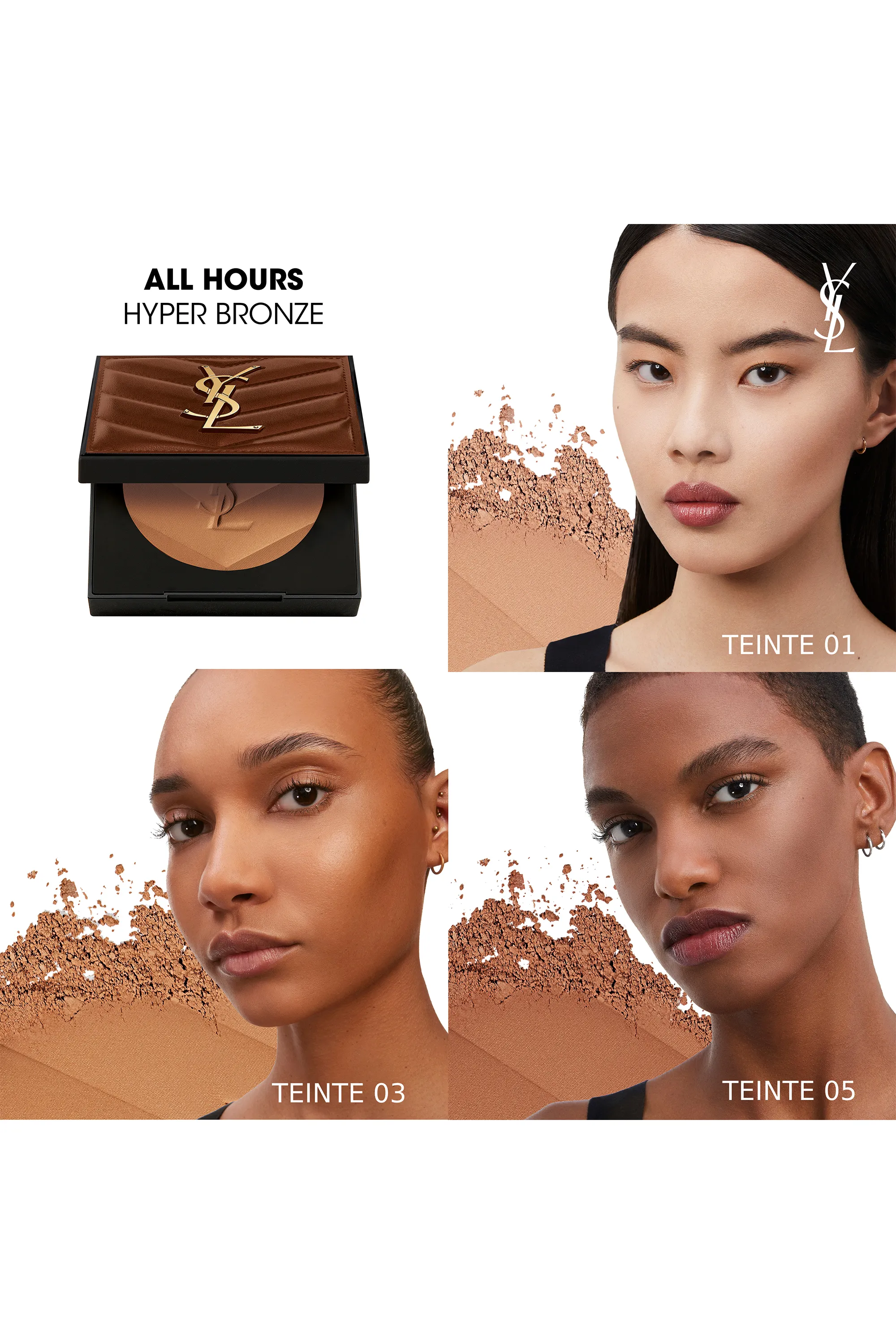Yves Saint Laurent Poudre de Soleil All Hours Hyper Bronze-8.5 g