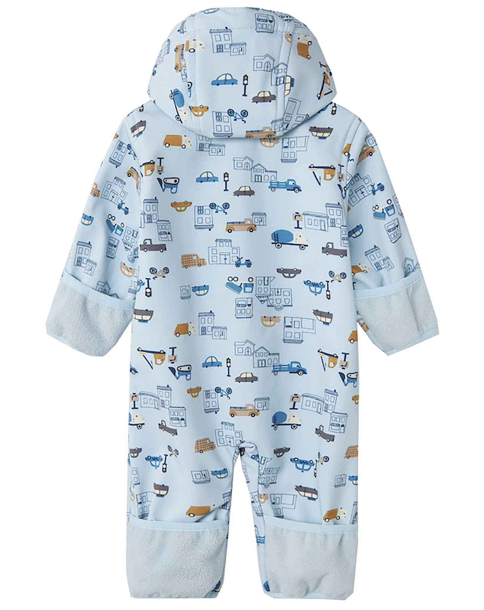 Softshelloverall NBMALFA08 SMALL CITY  in celestial blue