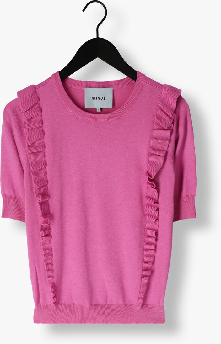 MINUS roze minus top vesia knit t-shirt