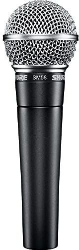 Shure SM58-LC - Cardioïde Dynamische Vocale Microfoon - Ingebouwde Popfilter - 3-pins XLR-connector
