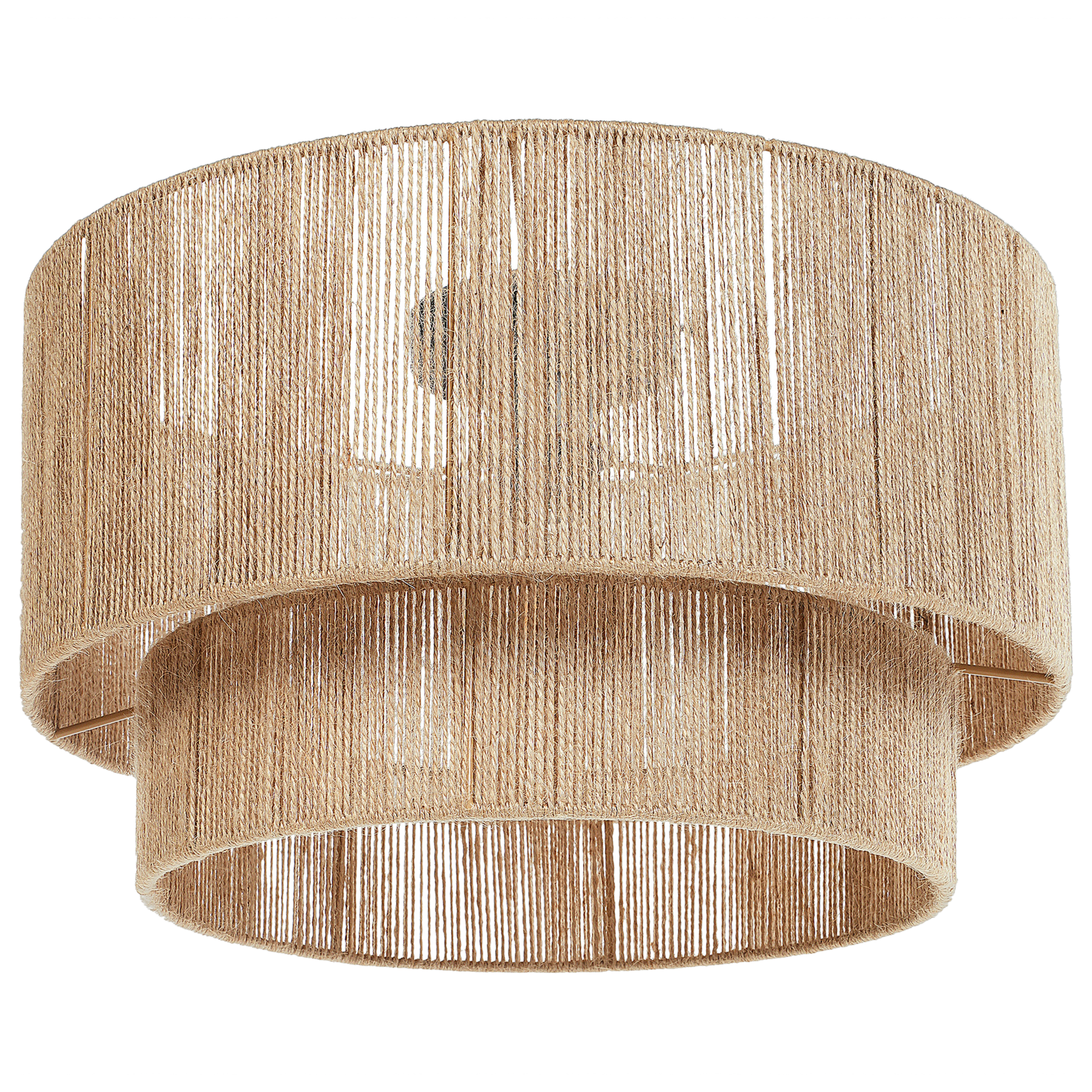 Beliani - DORING - Hanglamp - Natuurlijk - Jute