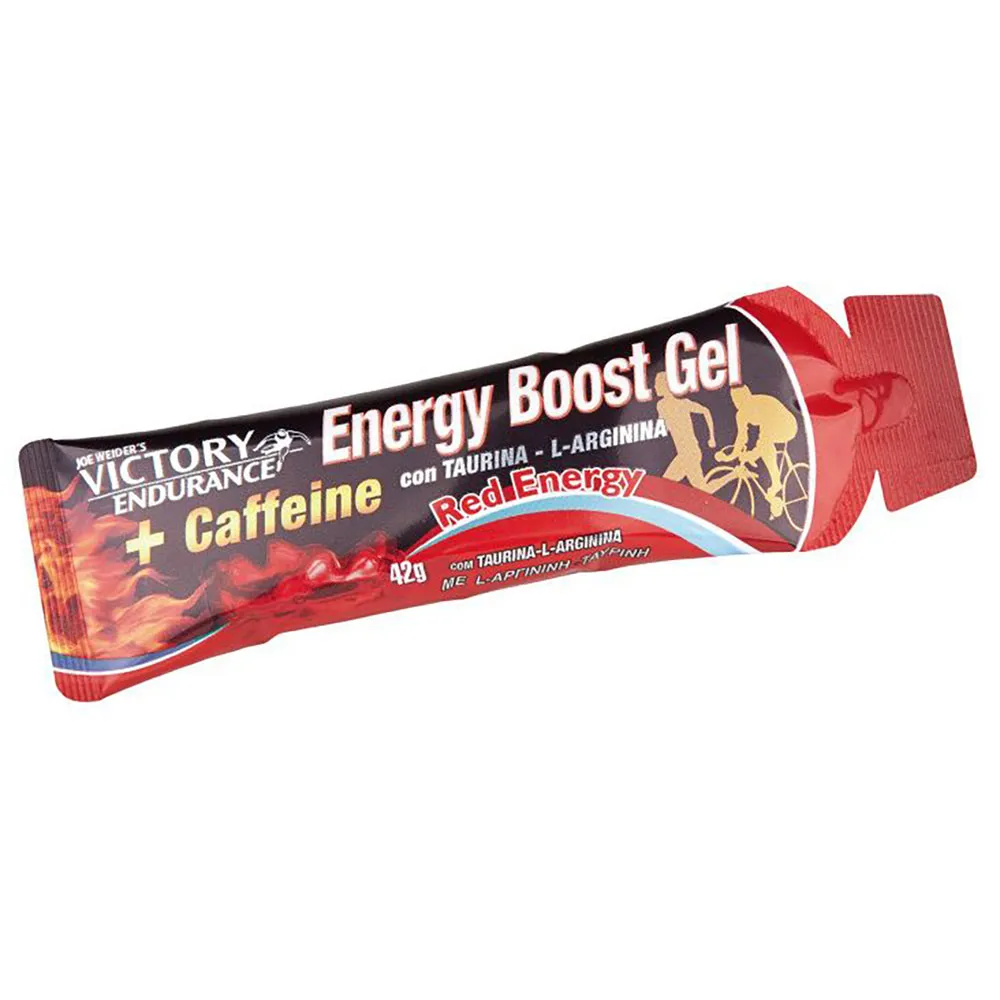 Victory Endurance Boost Caixa Vermelha de Géis Energéticos 42g 24 unidades