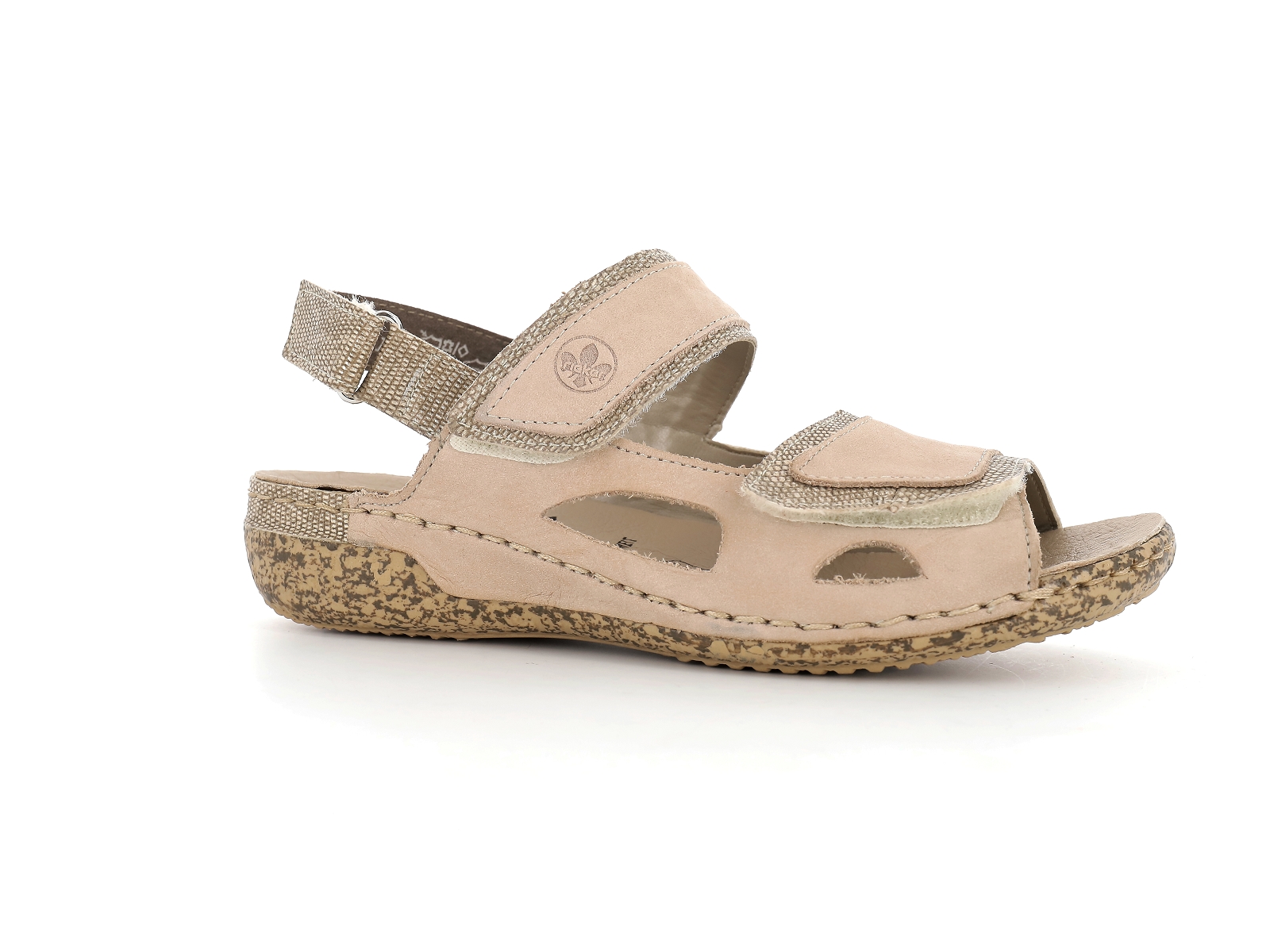 Rieker-V7284 Cuir Beige