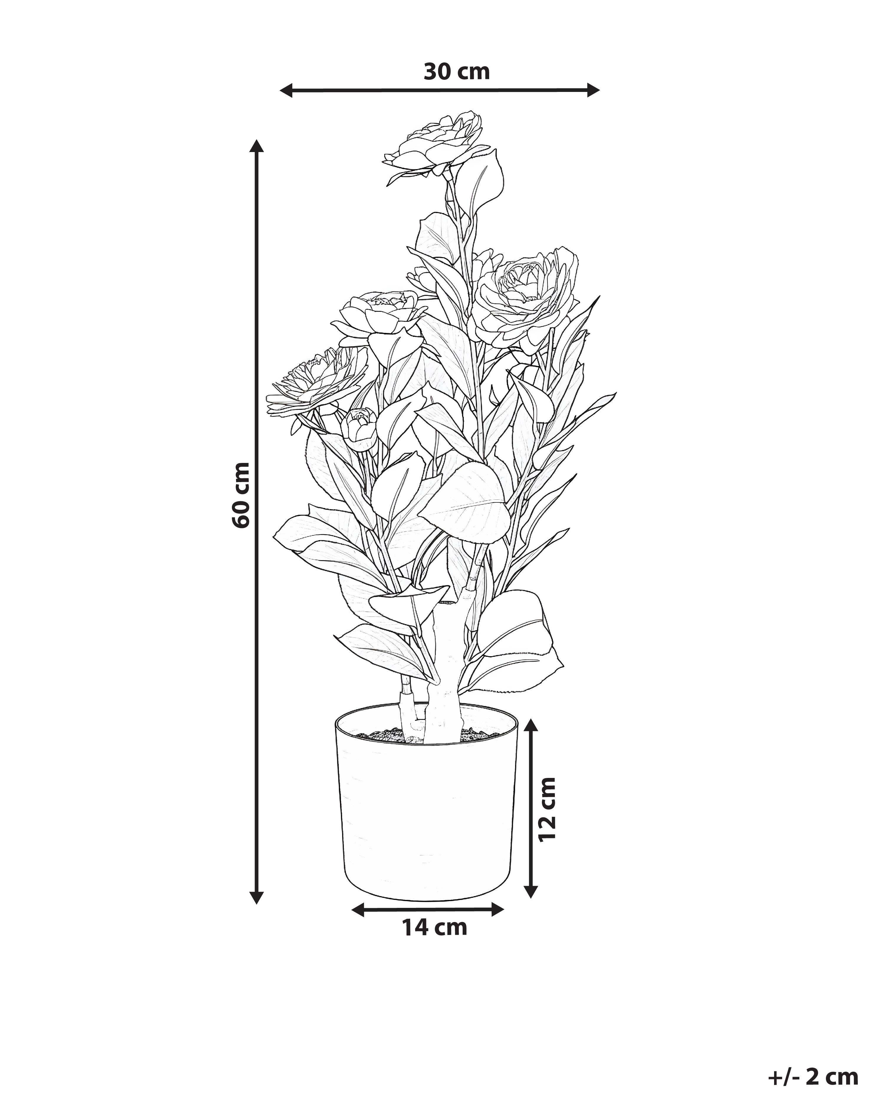 Kunstplant CAMELLIA 60 cm Groen