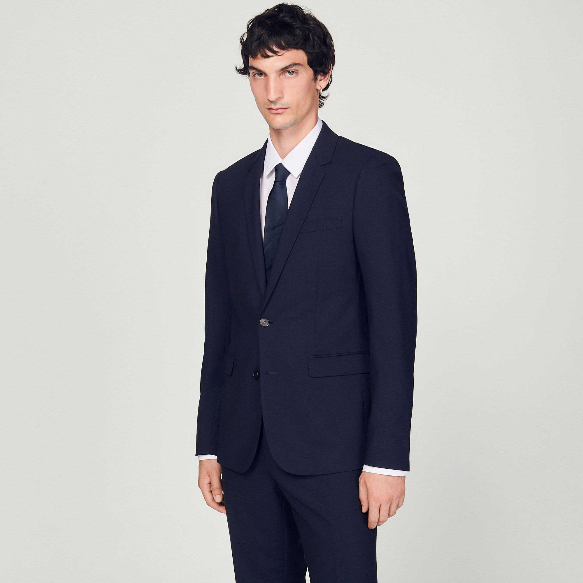 Veste de costume classique en laine