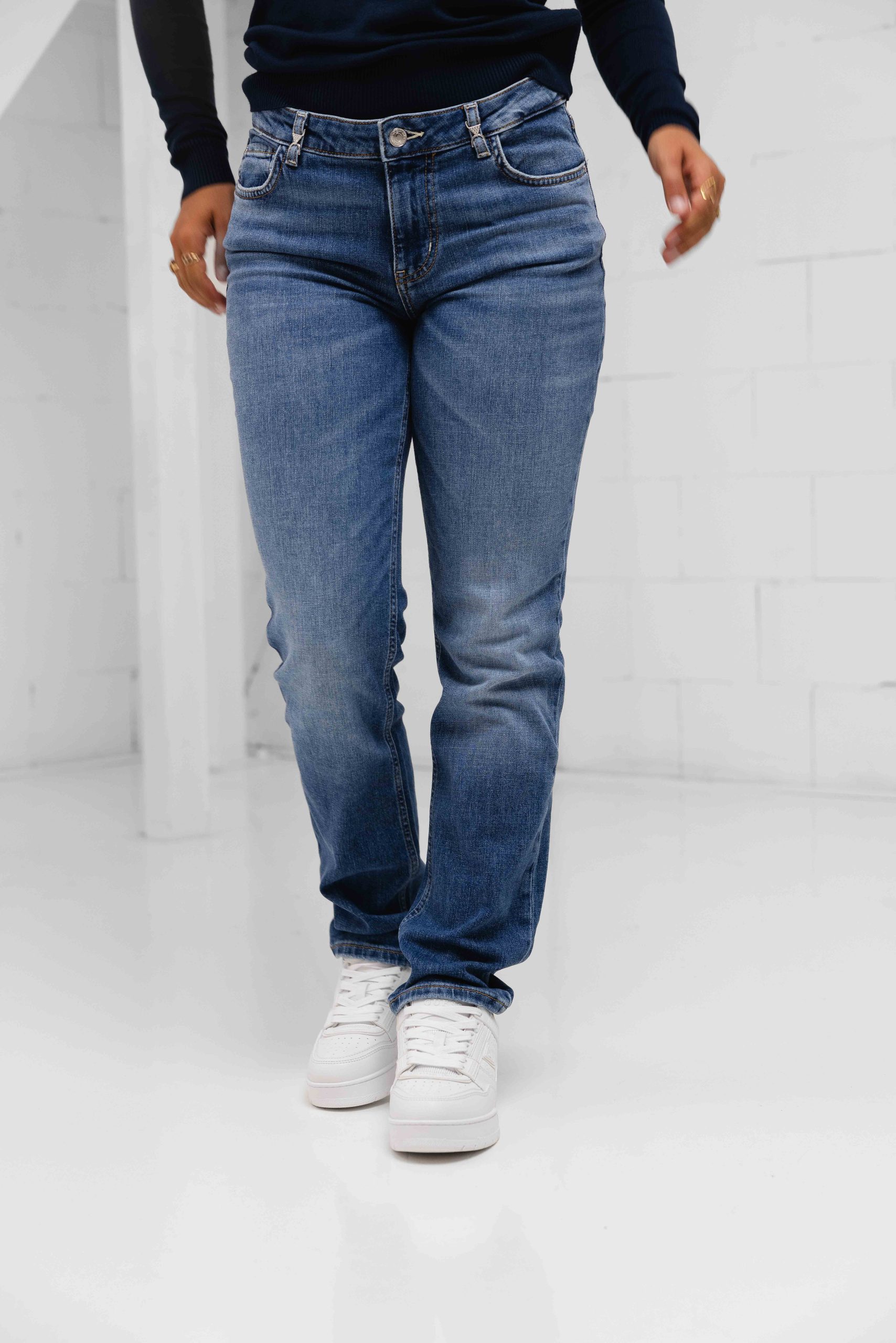 Guess Brooklyn Jeans Dames Blauw