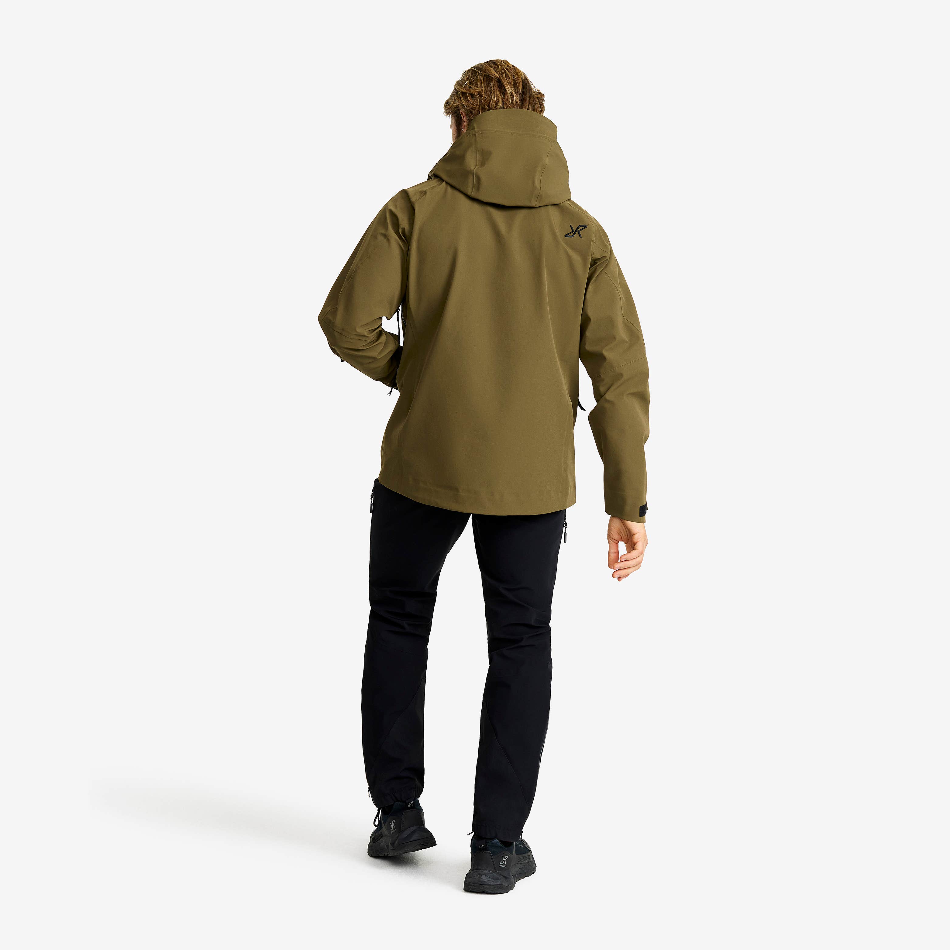Cyclone 3L Shell Jacket Herre Dark Olive