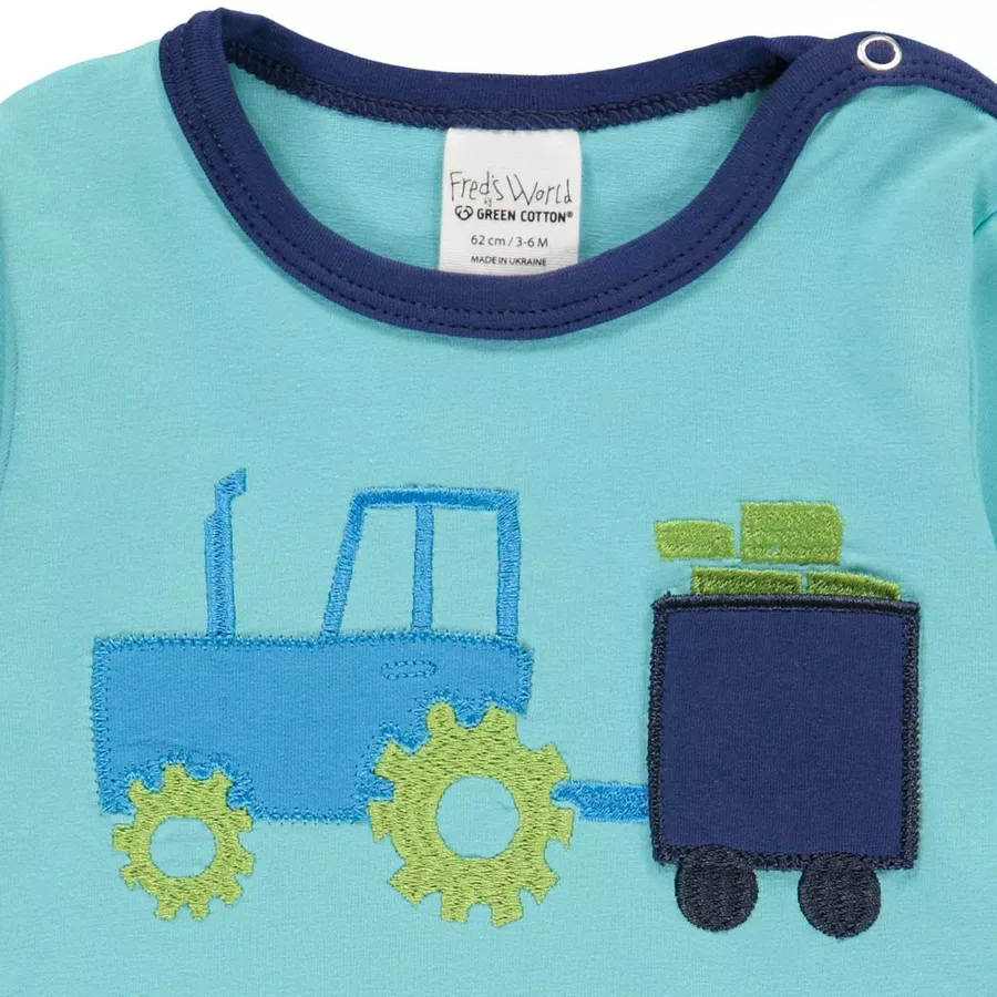 Fred's World Babylangarmshirt Pointblue