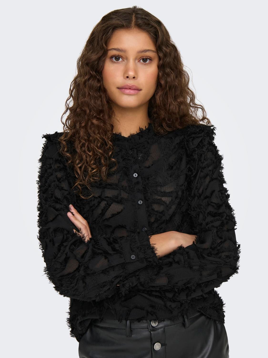 ONLCAMMIE Top Black