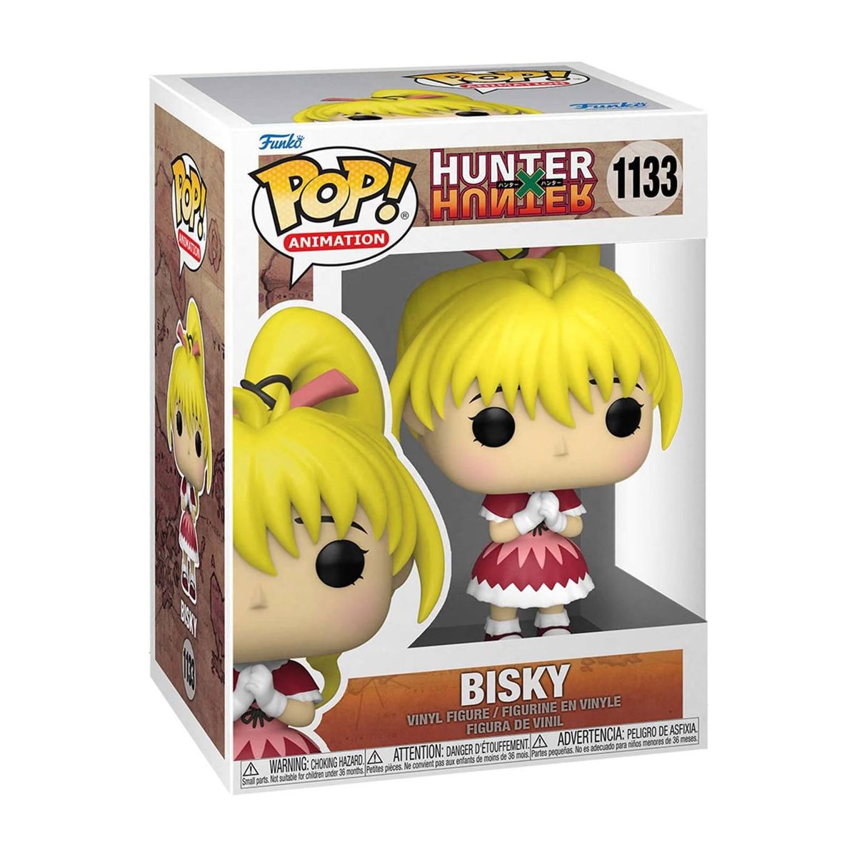 DIV FK61377 - Funko POP! Animation - Hunter x Hunter - Bisky Vinyl-Figur, , Nr. 1133, ca. 9 cm