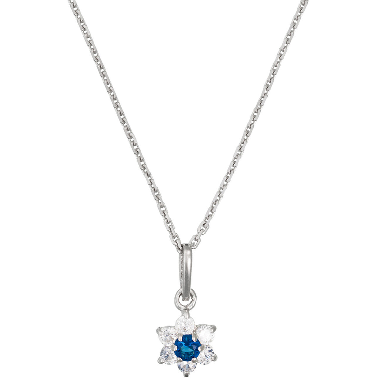 Instant d'Or Pendentif Le Messager Bleu or blanc