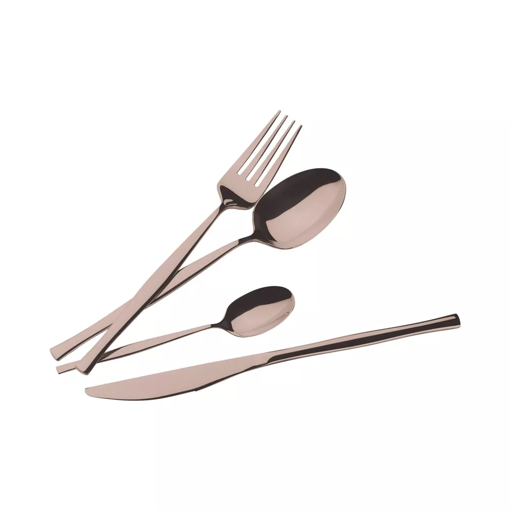 Berlinger Haus 24 teiliges Besteckset rose gold Taupe Collection