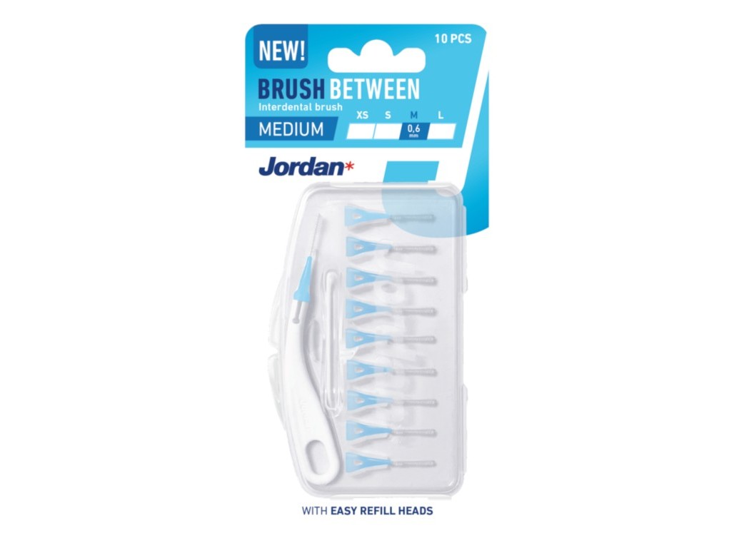 INTERDENTAL BRUSH BETWEEN M JORDAN 10 UNIDADES