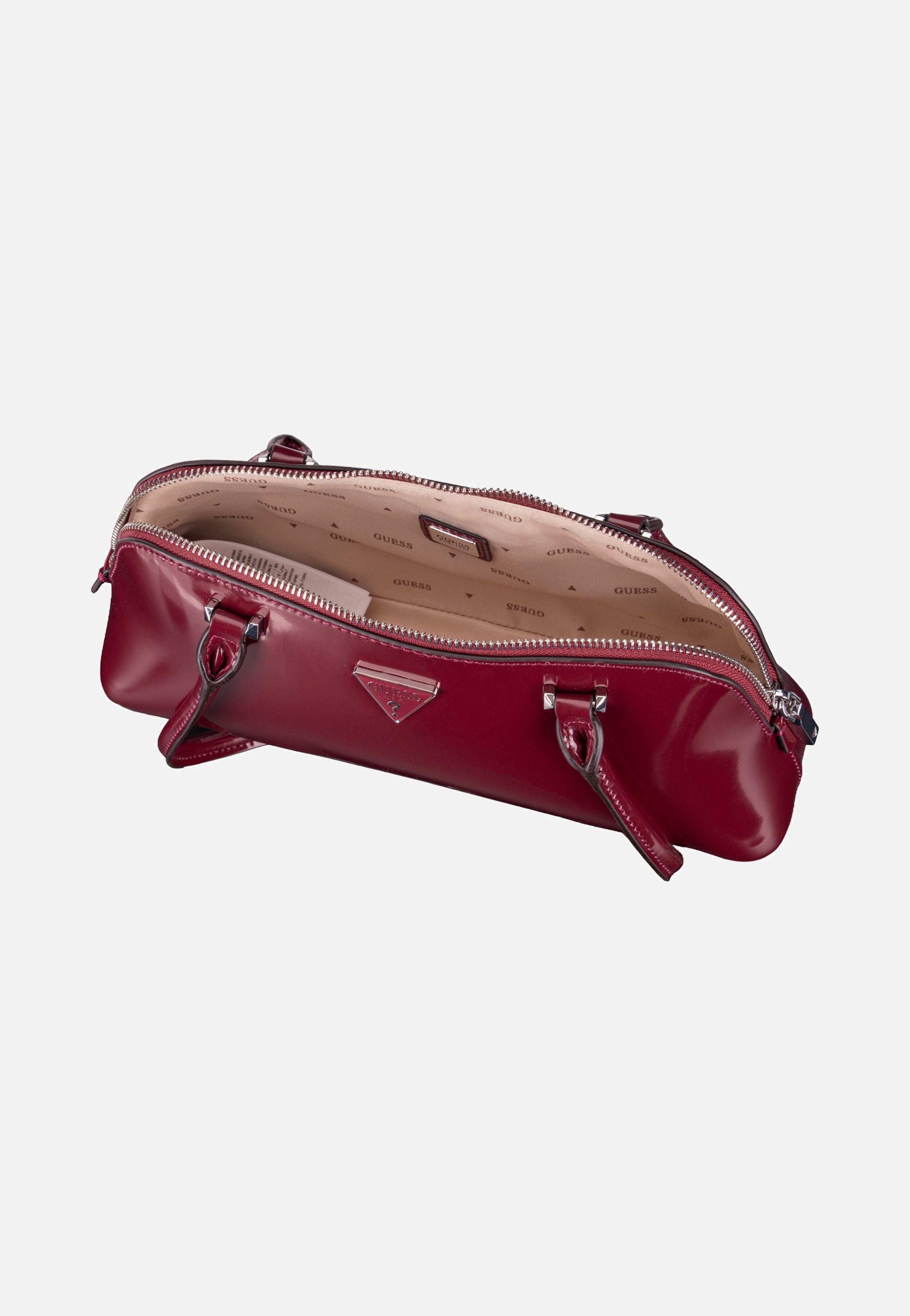 Arnela Shoulder Satchel Burgundy - Abendtasche