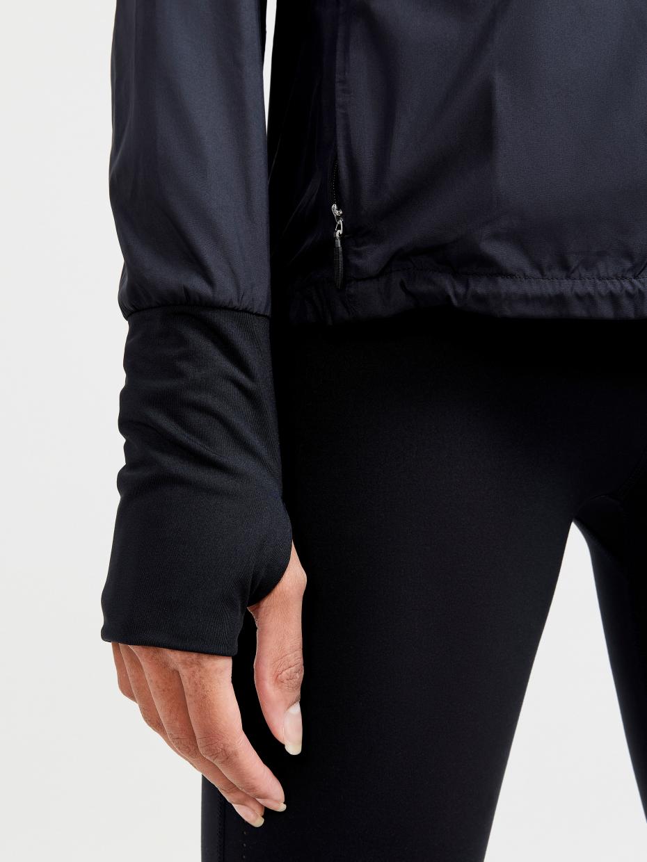 Craft Adv Essence Wind Jacket Womens Black