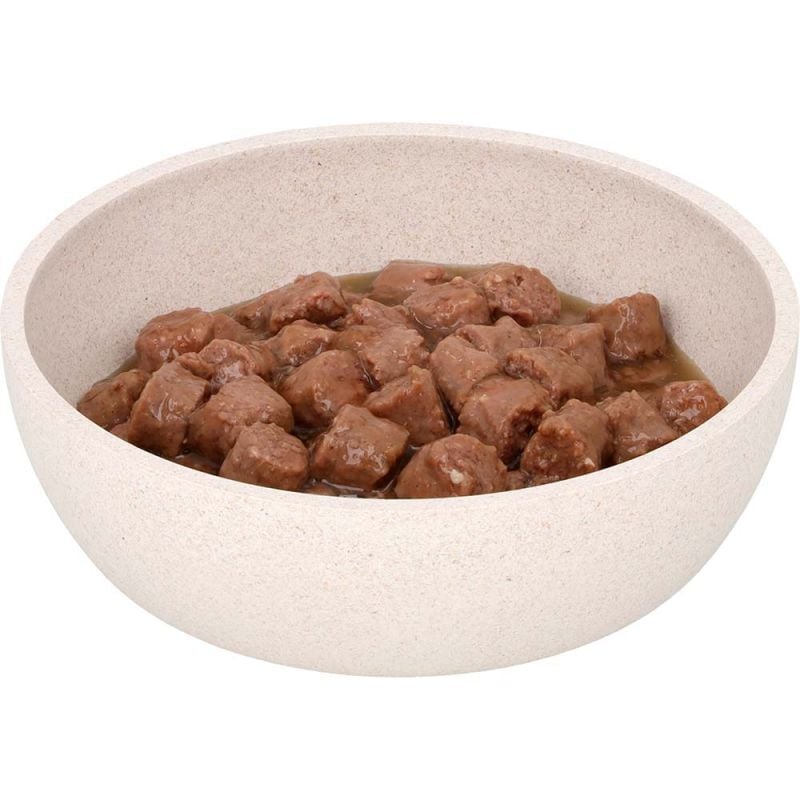 Welkoop Brokken in gelei - Hondenvoer - 400 Gram - Rund/Kip