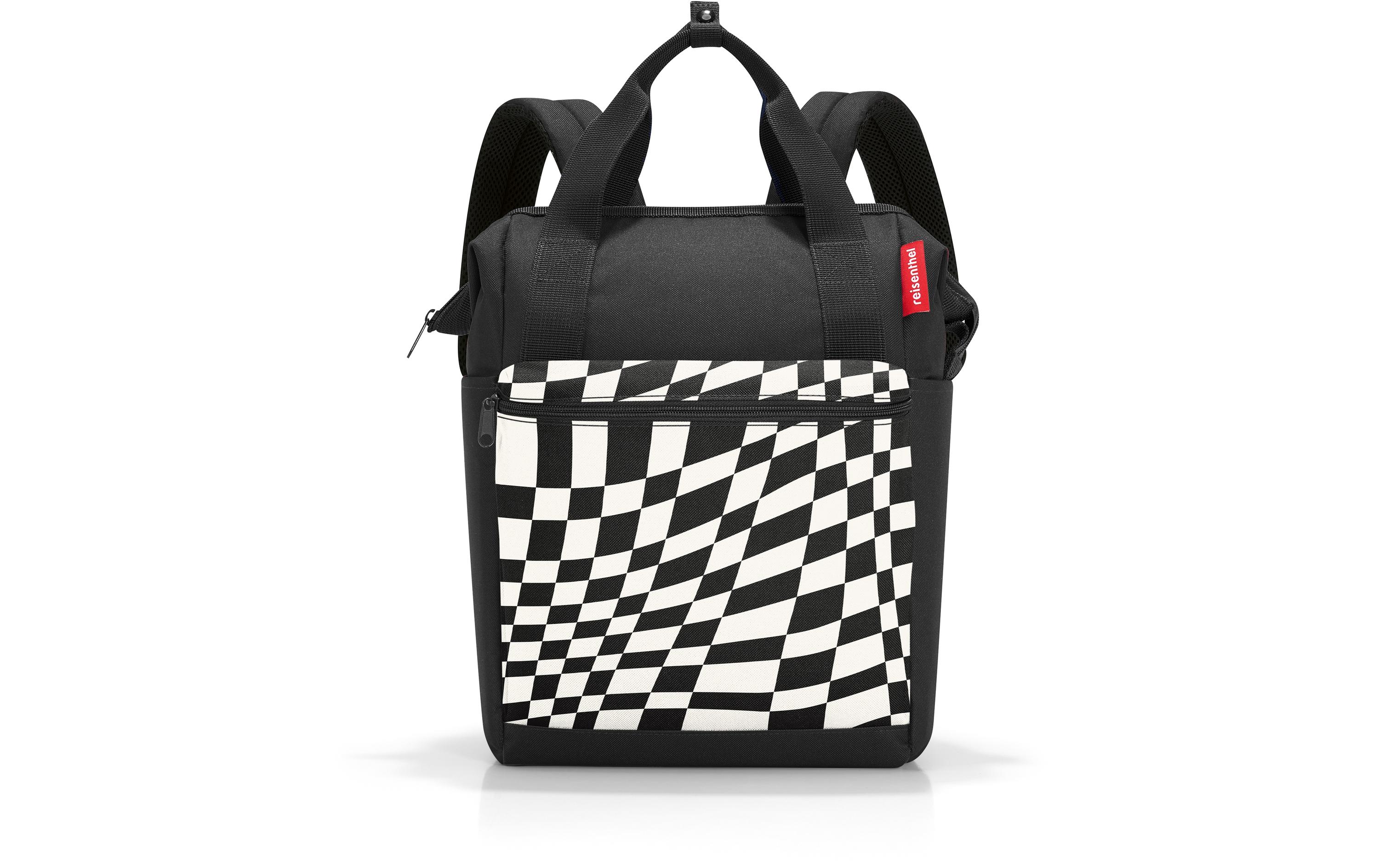 Rucksack Allrounder R Op-ArtKombination aus Rucksack und Tragetasche