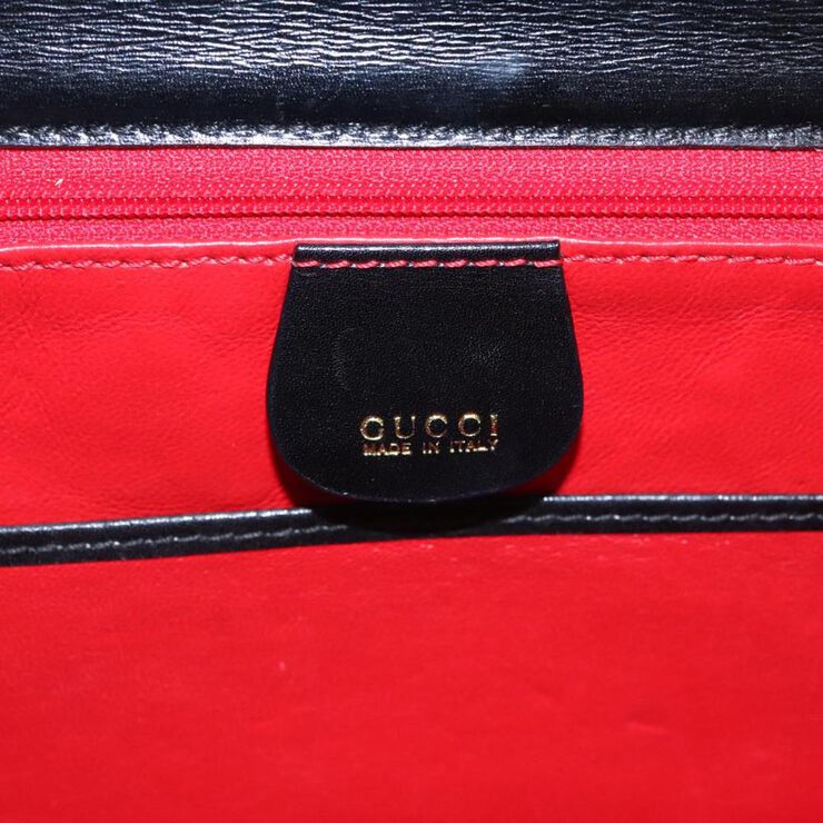 Gucci Vintage Gucci Bamboo Black