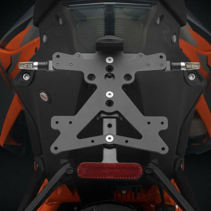 Support de plaque Rizoma FOX - Noir