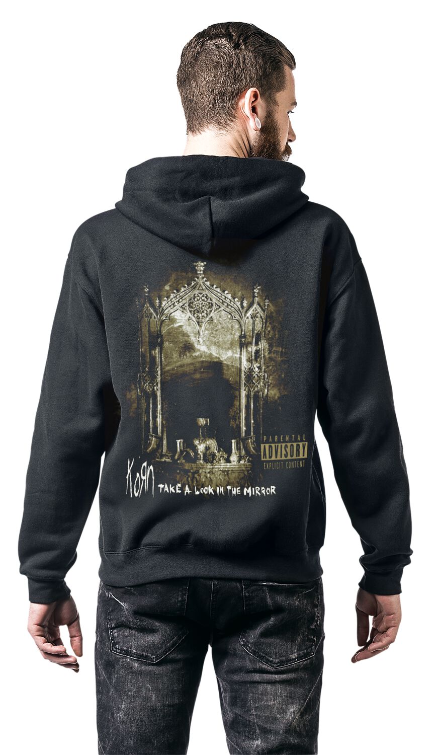 Mirror Cover | Korn Sweat-shirt zippé à capuche