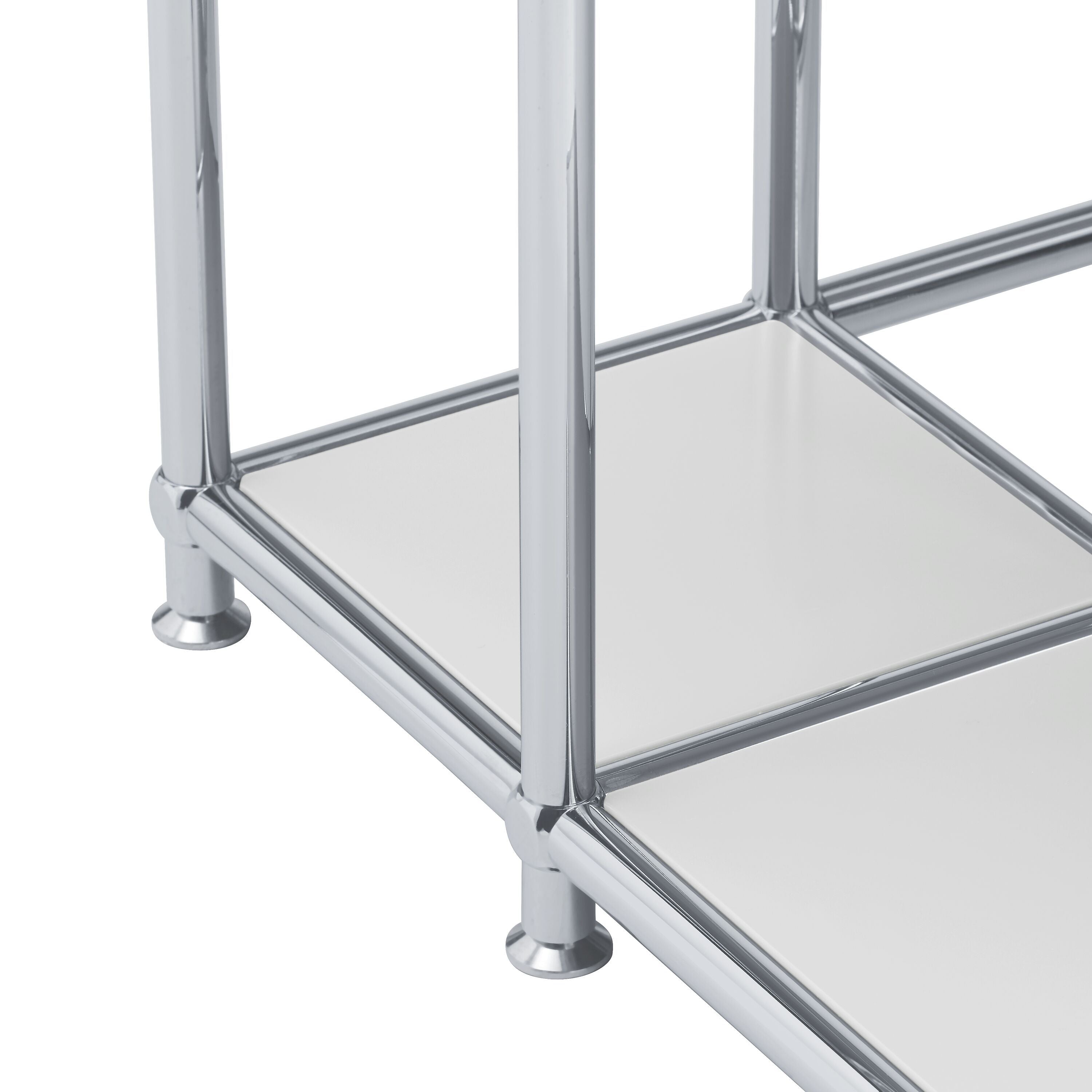 FLEXCUBE Schreibtisch - Hellgrau / B: 134.0 cm x T: 60.0 cm x H: 80.0 cm