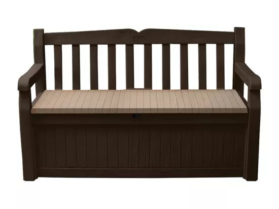 Banc de jardin extérieur avec coffre de rangement GardenBench Box